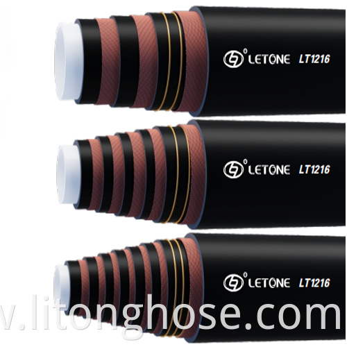 Suction and discharge hose